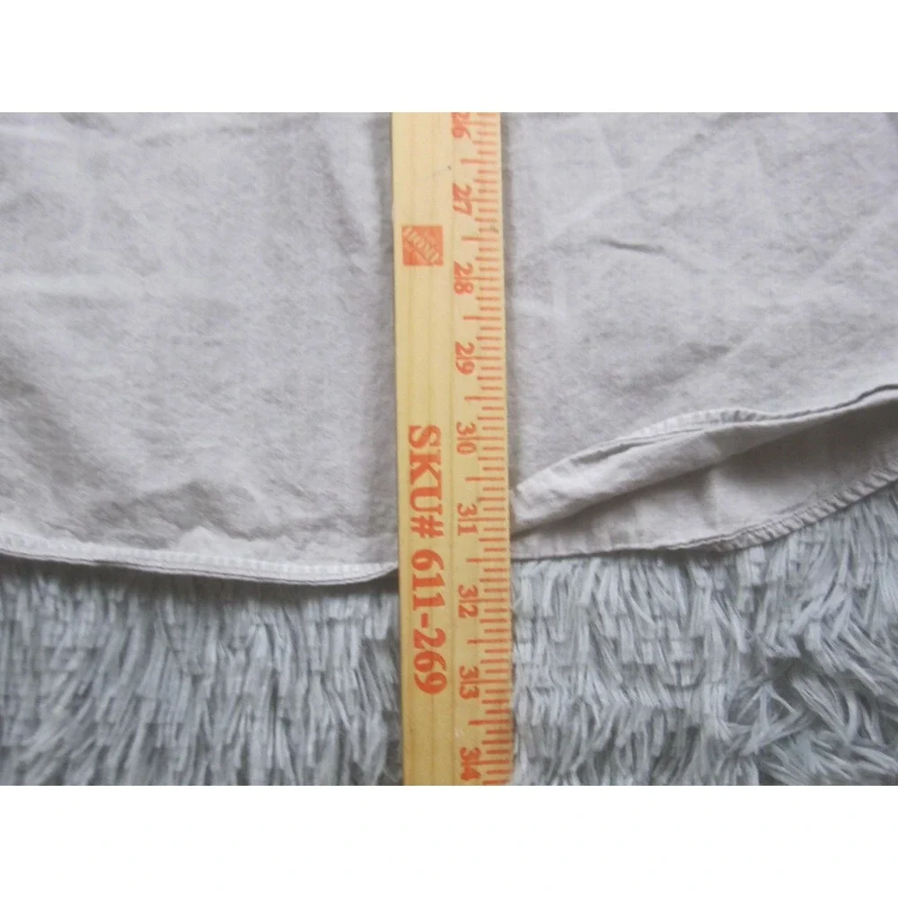 Polo Ralph Lauren Shirt Mens XL Gray Slim Fit 100% Cotton Button‎ Front Casual